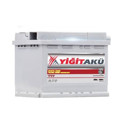 12 Volt 80 Amper L4B Düz Mf Yiğit Akü - 1