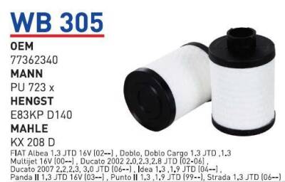 813569 Opel 1.3 Cdtı Mazot Filtresi Corsa Wunder - 2