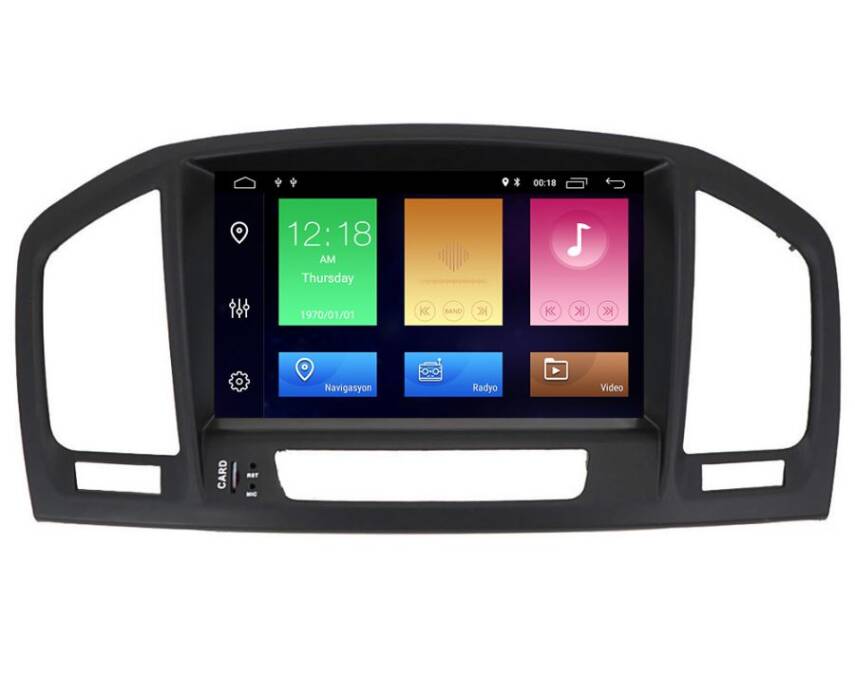 Android 10.0 Mtk 8227 2+16G Opel Insignia (Siyah) Multimedya Navimex - 1