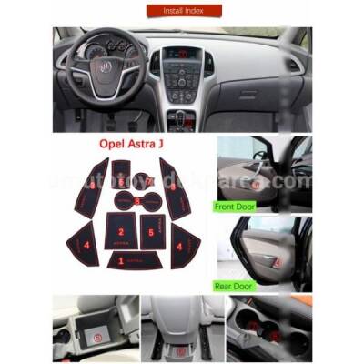 Astra J Kapı İçi Pad Takımı Mavi - 2