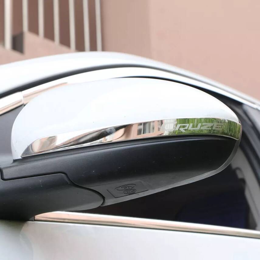 Ayna Krom Cruze Yazılı Sağ Sol Takım Mavi - 5