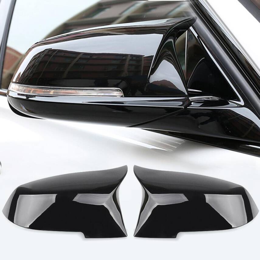 Bmw F30 M3 Yarasa Ayna Kapak Set Parlak Siyah - 1