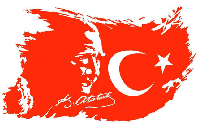 Çamurluk Türk Bayrağı Sticker - 3