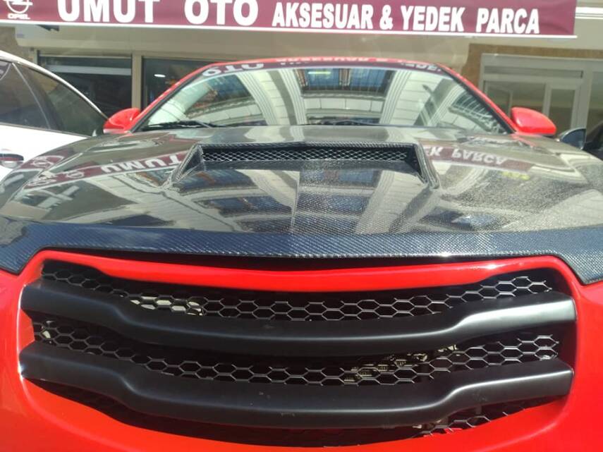 Chevrolet Cruze Tüm Karbon Kaput - 3
