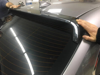Corolla 2019 Cam Üstü Spoiler 7D Karbon - 2