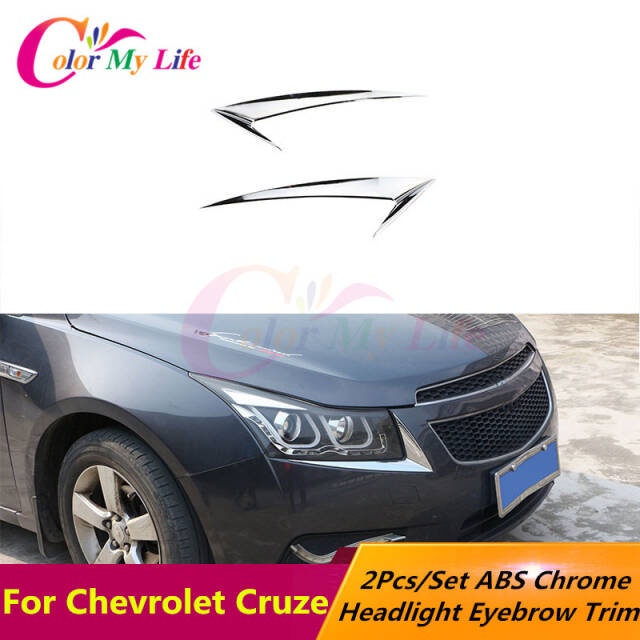 Cruze Far Önü Krom V Şekil Bar 2 Parça - 7