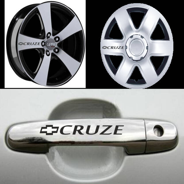 Cruze Kapı Jant Sticker 8 Parça - 2