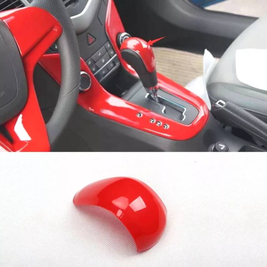 Cruze Otomatik Vites Topuzu Üst Kapak Kırmızı - 3