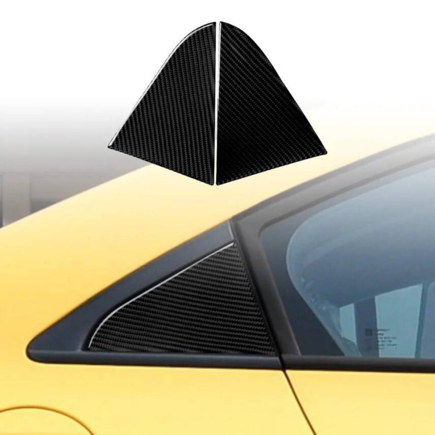 Cruze Sedan Arka Üçgen Karbon Kaplama Set Sağ Sol - 1
