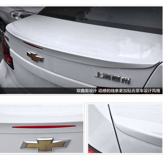 Cruze Sedan Bagaj Üstü Anatomik Spoiler Reflektörlü Boyasız - 2