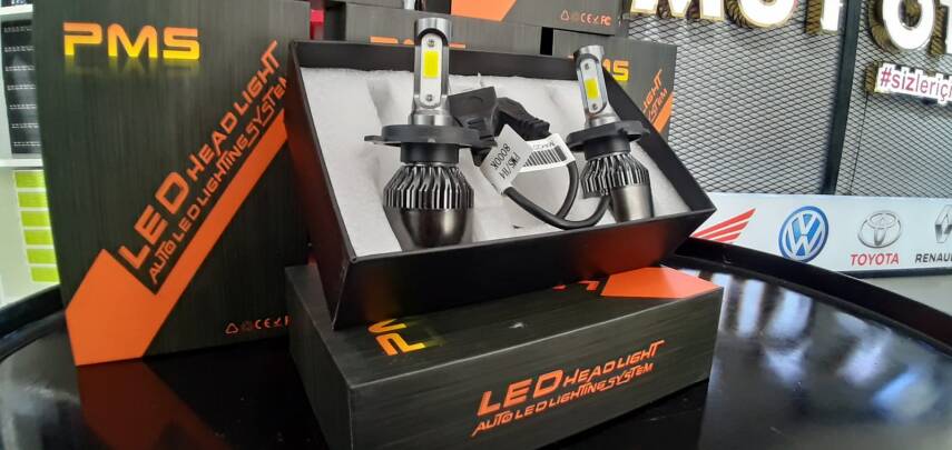 H8 Led Xenon 10000 Lümen 6500 K - 8