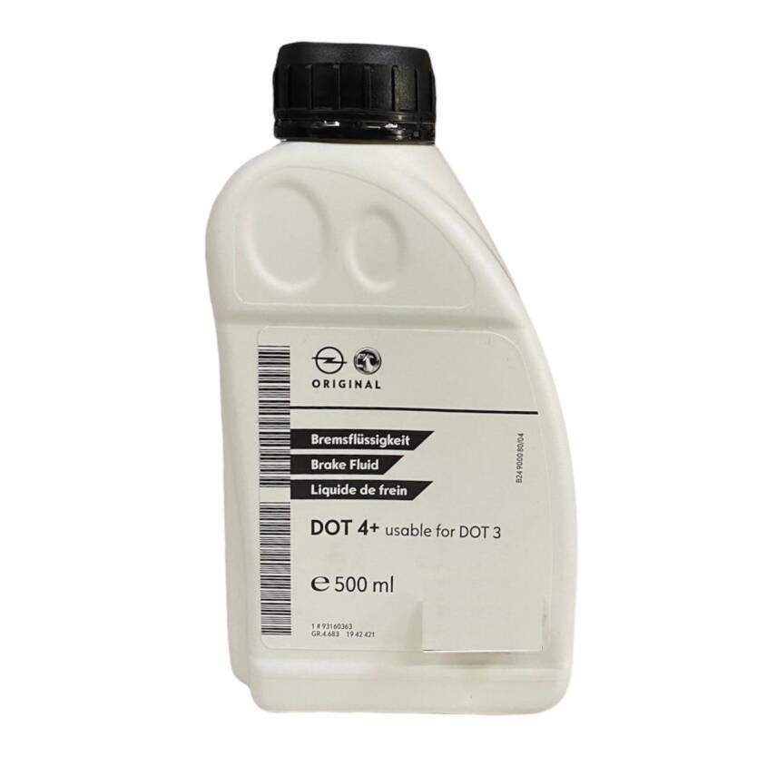 Hidrolik Yağı Dot4 500Ml Fren Yağ Gm Orjinal - 1