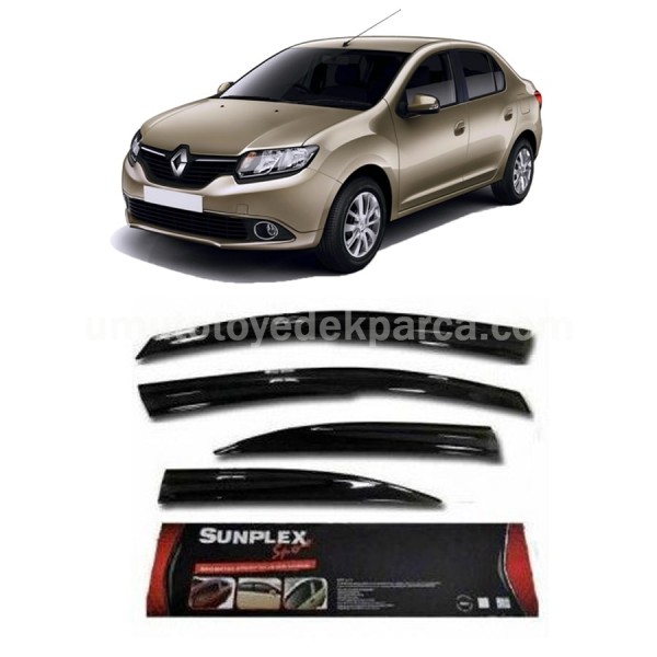 Renault Symbol 2012-2019 Arası Cam Rüzgarlığı Sunplex