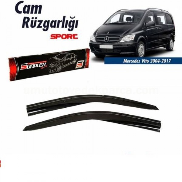 Vito 2004-2017 Cam Rüzgarlığı Sunplex