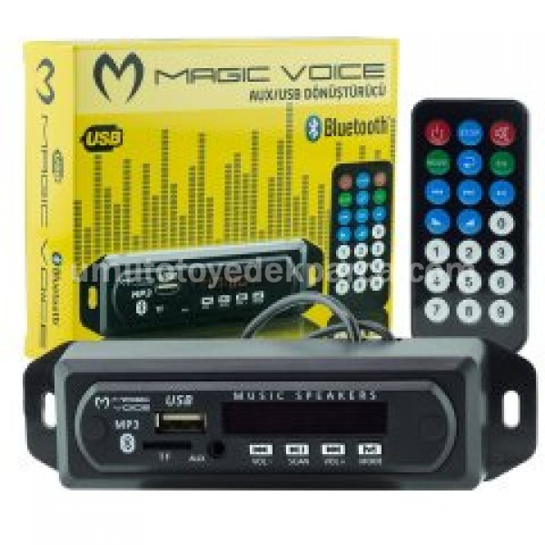 Magicvoice USB-400 Kumandalı Oto Teyp Çevirici Dijital Player