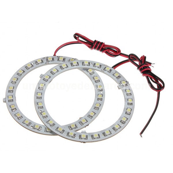 60 Mm Angel Led Halka 2 Li Beyaz