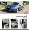 Astra J Batman Ayna Kapak Piano Black Yarasa Ayna Kapağı