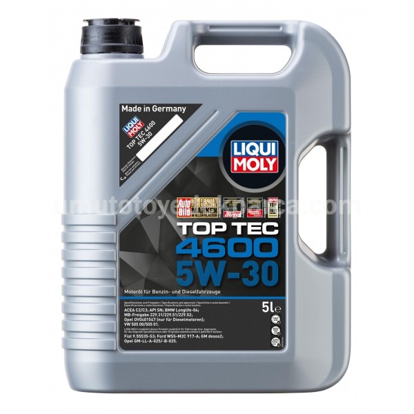 Top Tec 4600 Dexos 2 5W-30 Motor Yağı (5 Litre)	Liqui Moly