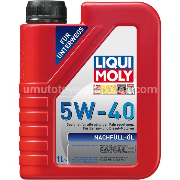 Nachfüll-Öl 5W-40 (1 Litre) Liqui Moly