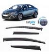 Opel Astra J 2010-2020 Plus Cam Rüzgarlığı Kromlu Sunplex