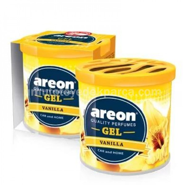 Areon Gel Can Vanılla Bardaklık Oto Araç Kokusu