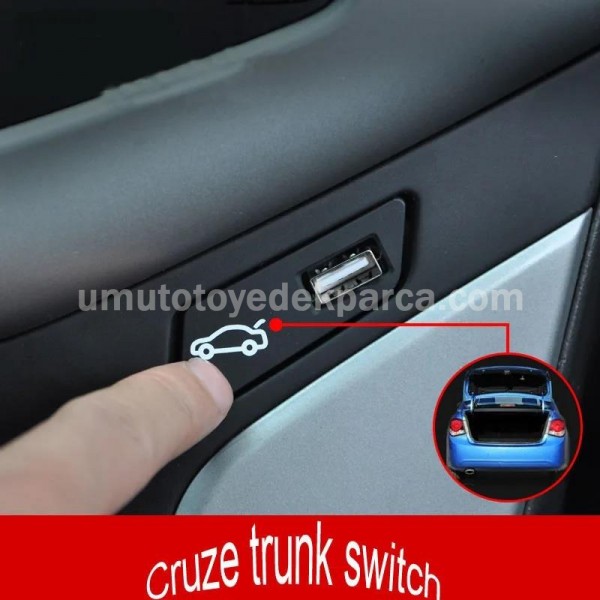 Chevrolet Cruze Usb Bagaj Açma (Sedan) İçerden Göğüs Düğme