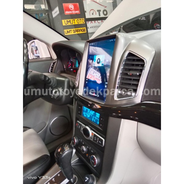 Captiva C140 Tesla Multimedya 4/64 Bellek Geri Görüş Carplay Orta Konsol