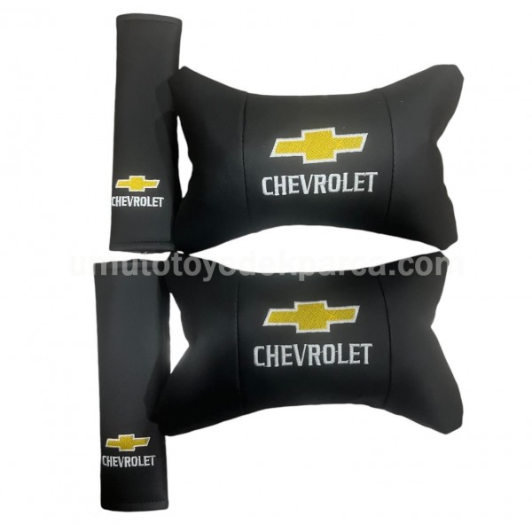 Chevrolet Boyun Yastık Emniyet Kemer Kılıfı Konfor SET 2Li Takım 