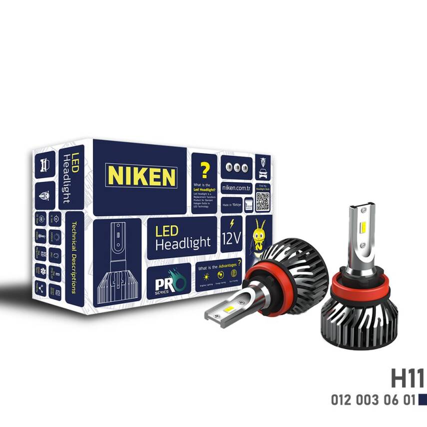 Led Xenon Pro Serisi H11 NİKEN - 1