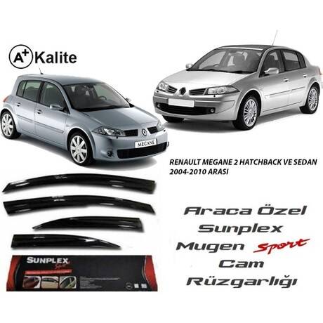 Megane 2 Cam Rüzgarlığı Sunplex - 1