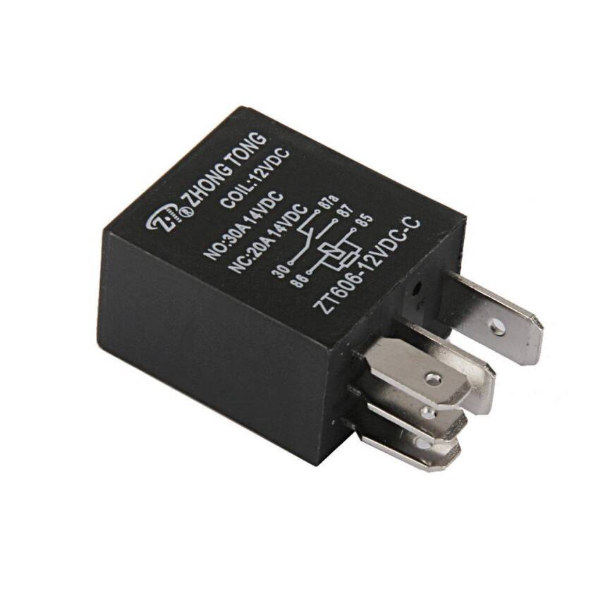 Mikro Role 12 V 5 P 40A Siyah - 2