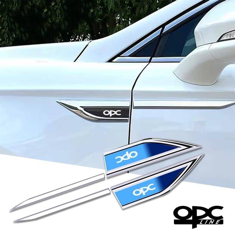 Opc Metal Çamurluk Vent Seti Sağ Sol Black Edition - 1