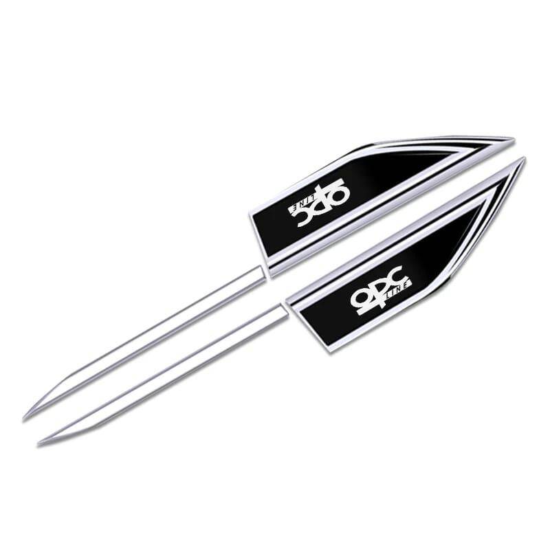 Opc Metal Çamurluk Vent Seti Sağ Sol Black Edition - 4