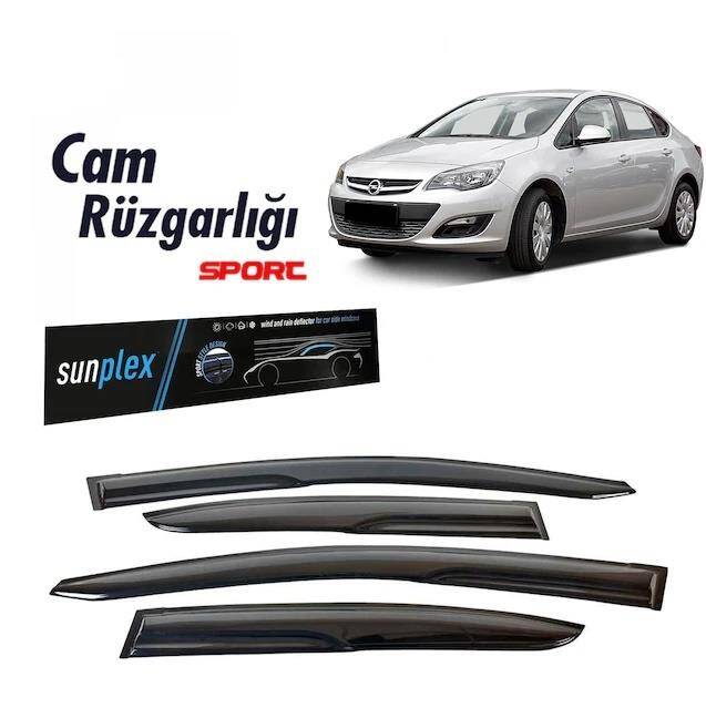 Opel Astra J 2010-2020 Sport Style Cam Rüzgarlığı Sunplex - 1