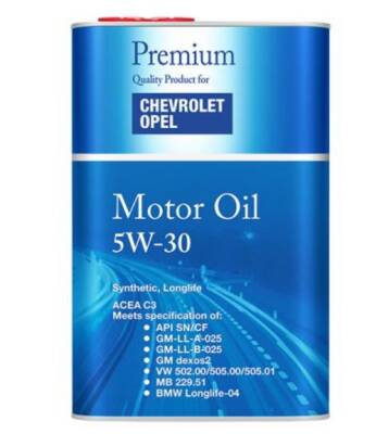 Opel Chevrolet Özel Alman Fanfaro Sct 5-30 Dexos 2 1Lt - 2