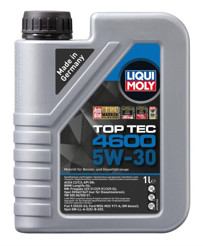 Top Tec 4600 Dexos 2 5W-30 Motor Yağı (1 Litre)	Liqui Moly - 1